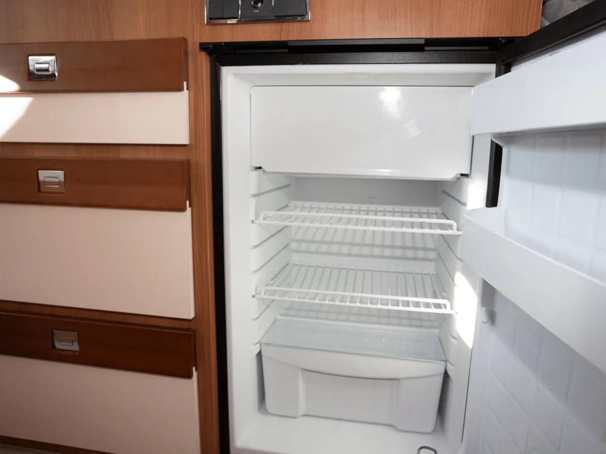 Le frigo en fourgon