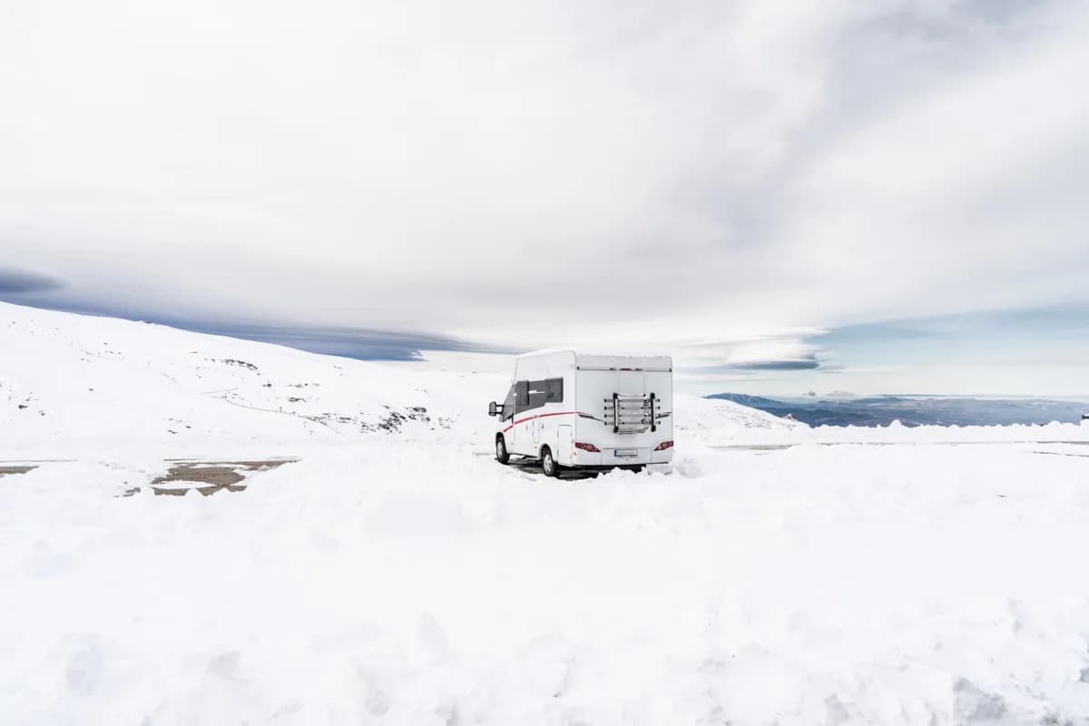 Voyager en camping-car en hiver 